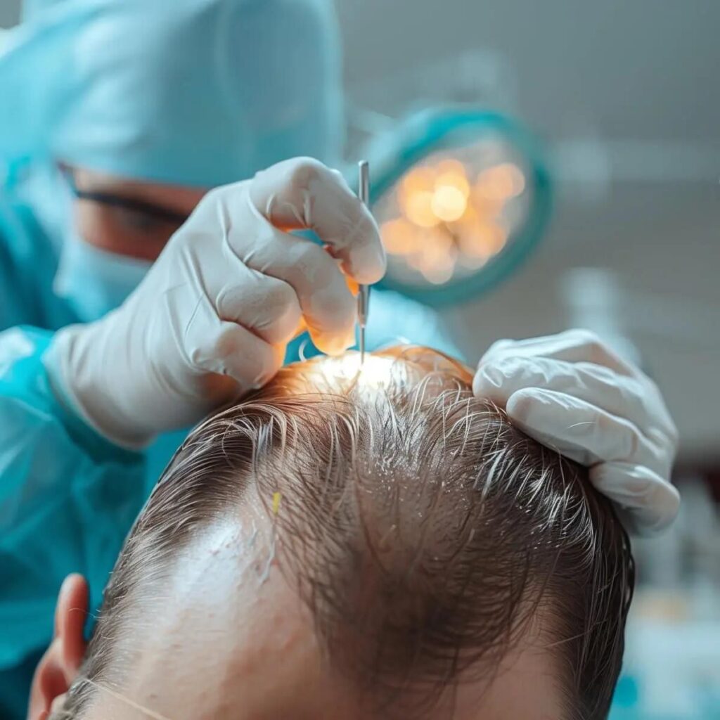 Successful hair transplant treatment for long-term hair growth